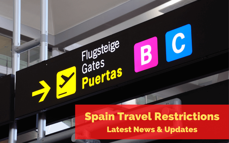 travel restrictions spain covid 19